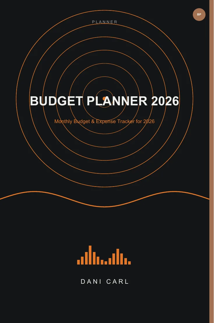 Budget Planner 2026 cover