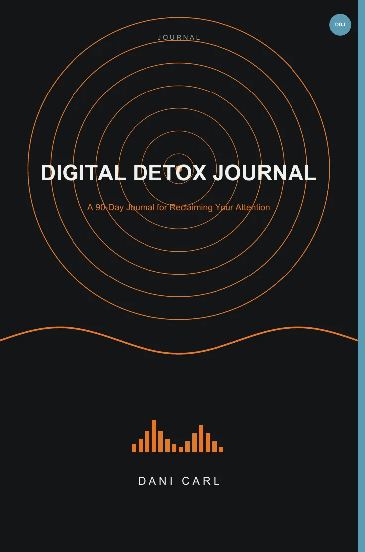 Digital Detox Journal by Dani Carl — cover