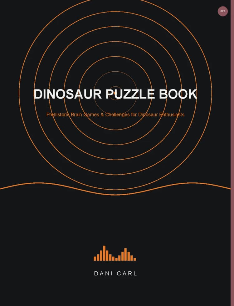 Dinosaur Puzzle Book cover