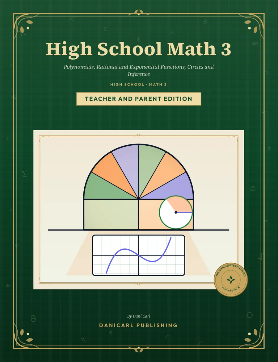 High School Math 3 by Dani Carl — cover