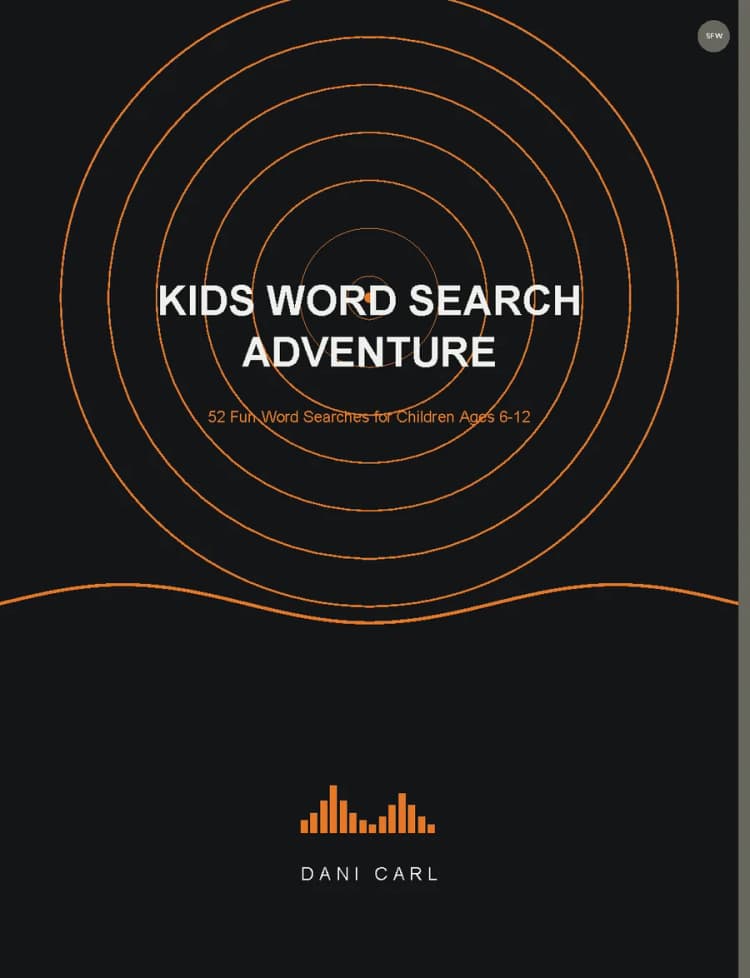 Kids Word Search Adventure cover