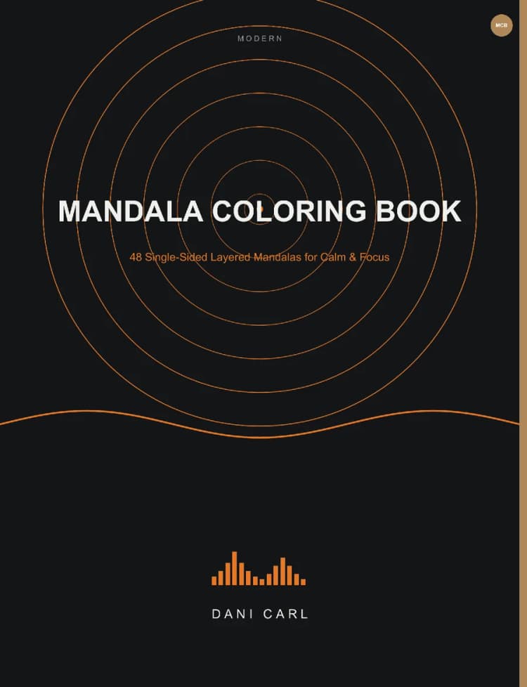 Mandala Coloring Book cover