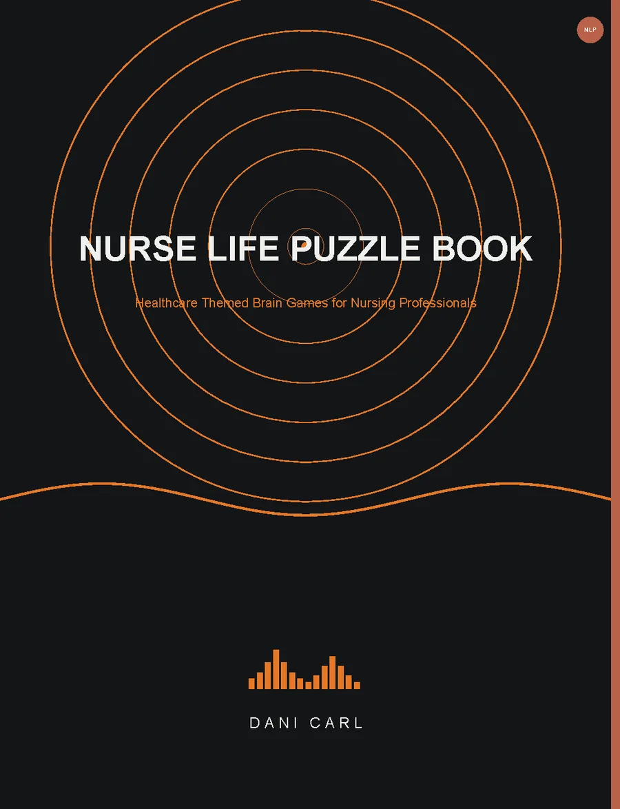 Nurse Life Puzzle Book by Dani Carl — cover
