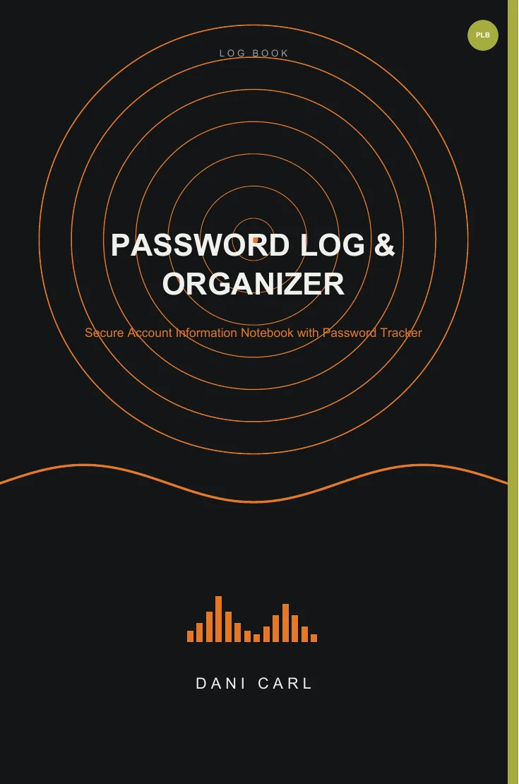 Password Log & Organizer cover