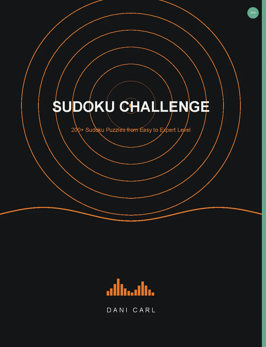 Sudoku Challenge by Dani Carl — cover