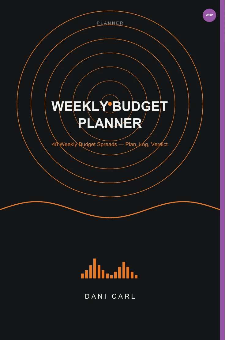 Weekly Budget Planner cover